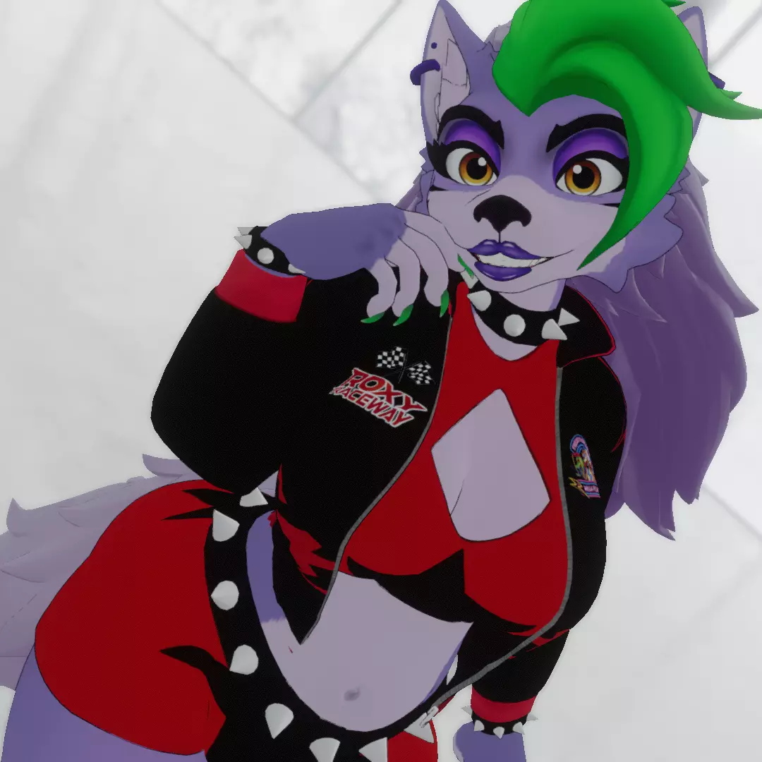 Roxanne Wolf Vrchatvtuber By Teiozemo Vrcarena 