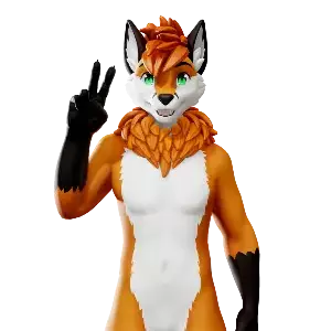 Male Fox VRChat Avatar By Julia Winterpaw VRCArena