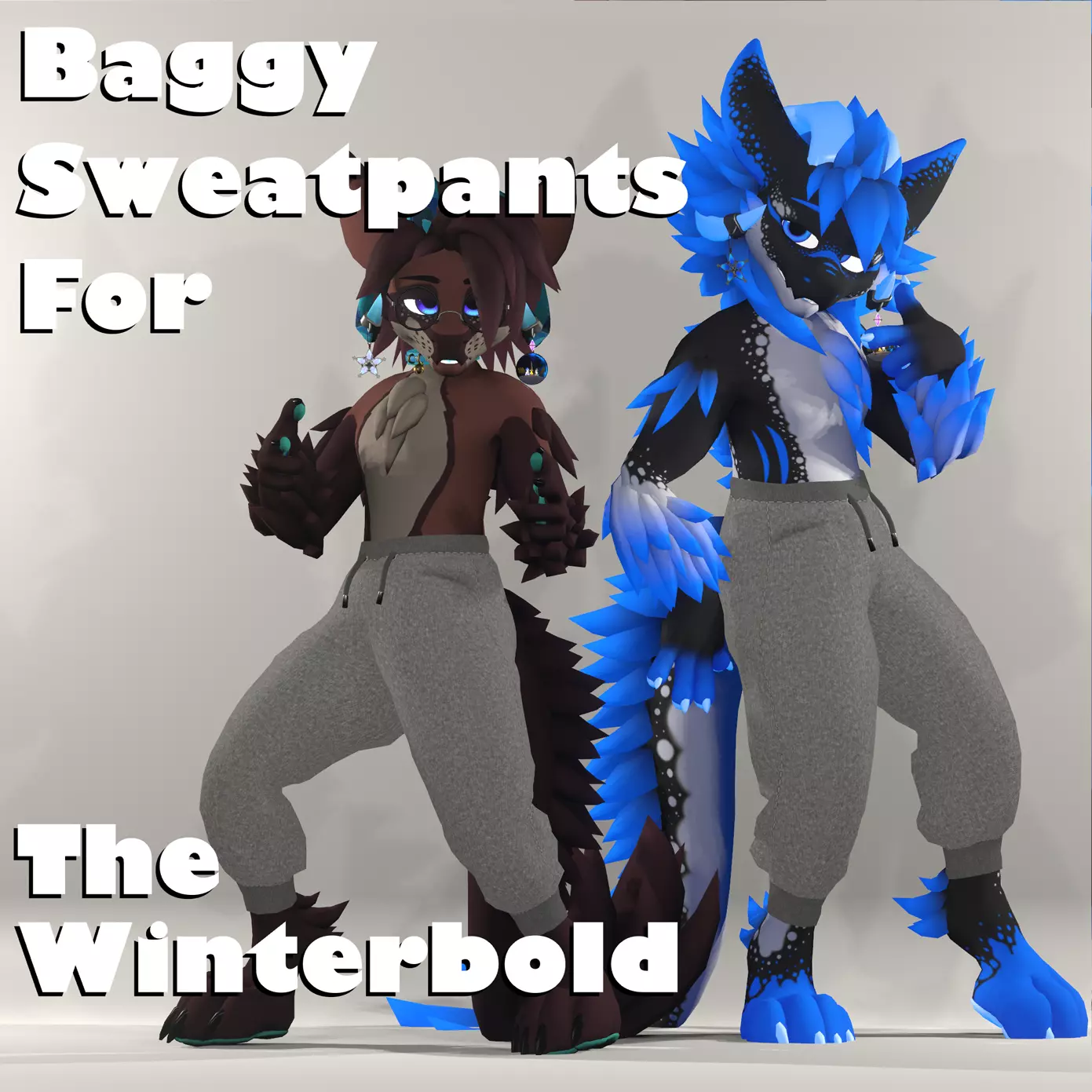 Baggy Sweatpants for Winterbold - VRChat Sweatpants Accessory | By ...