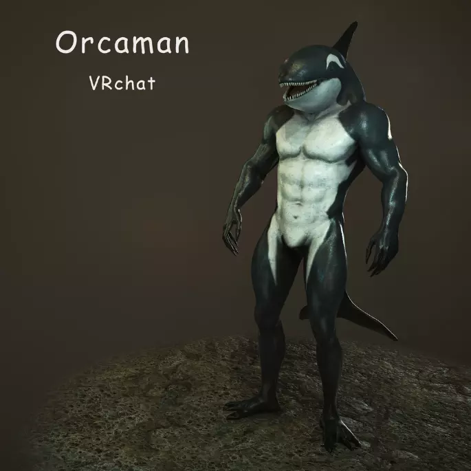 Hungry Orca Avatar Accessory