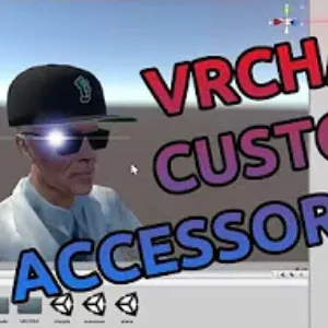 how to add accessories to vrchat avatars