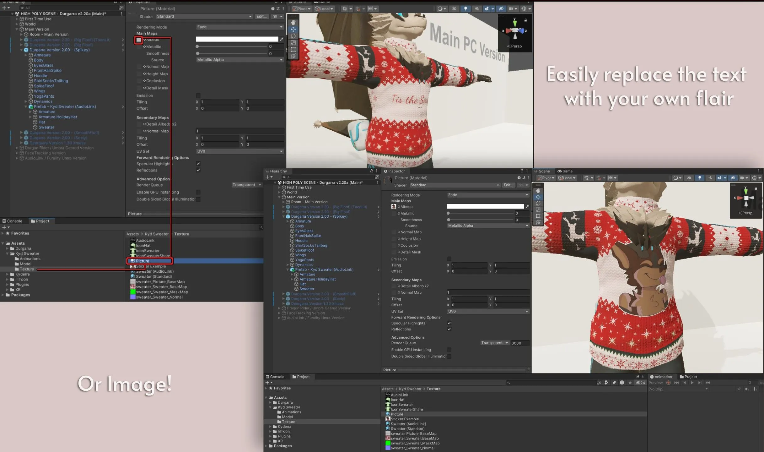 Attachment for asset