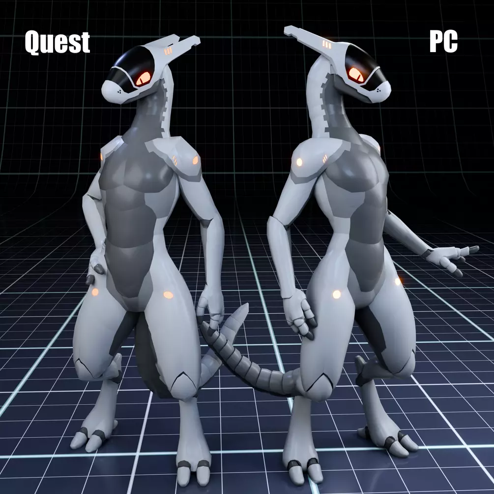 VRchat Male Synth V4 (Quest Ready, SFW and NSFW Versions) | By Lux D  Aeterna | VRCArena