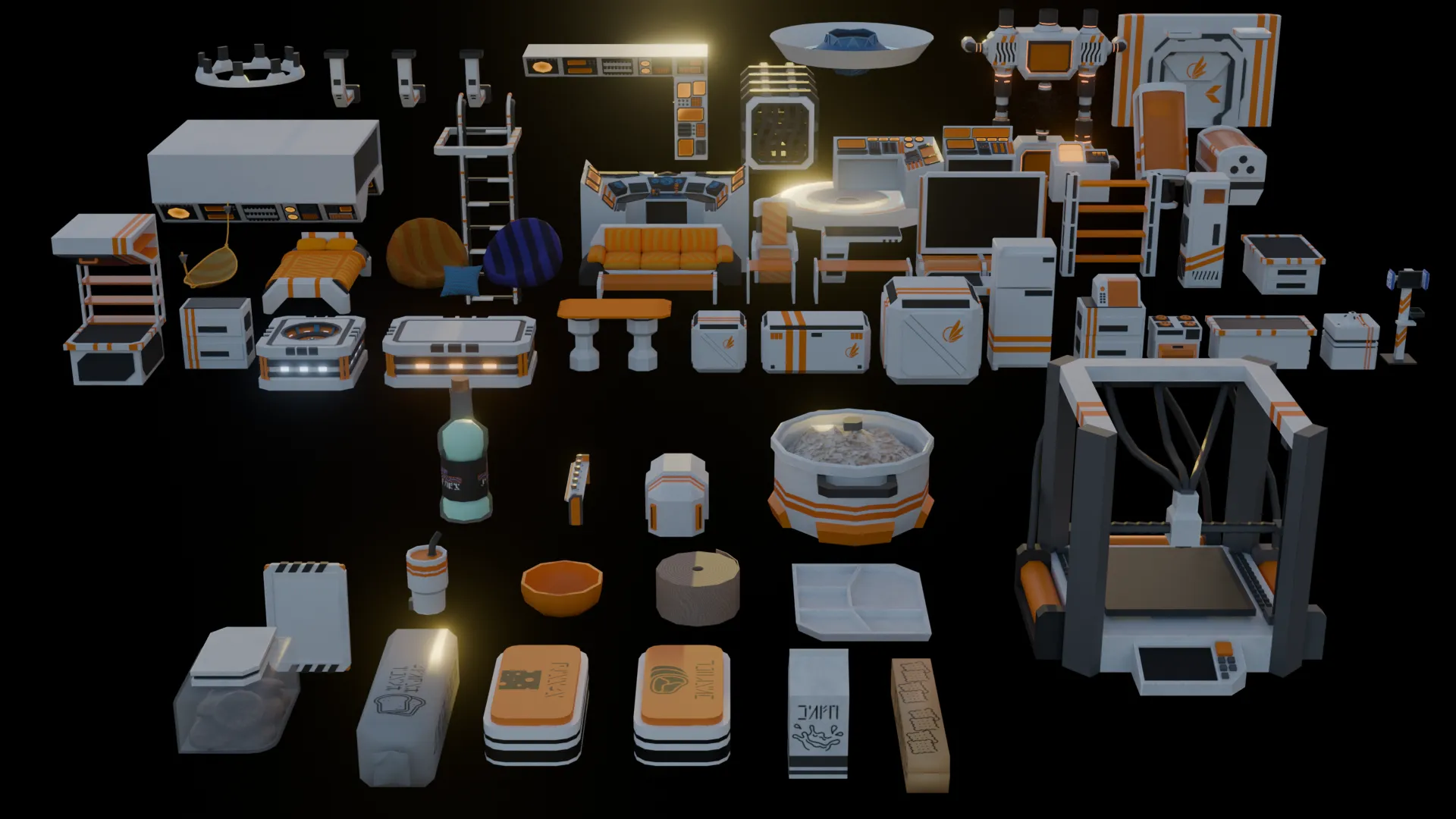 Attachment for asset