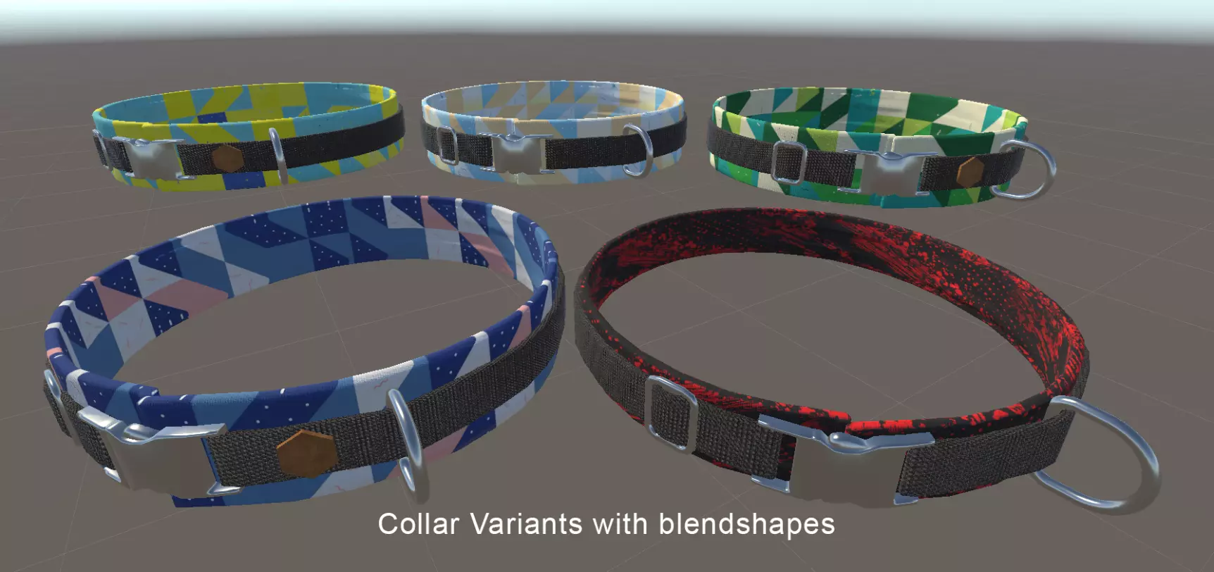 Simple fabric collar vrcarena