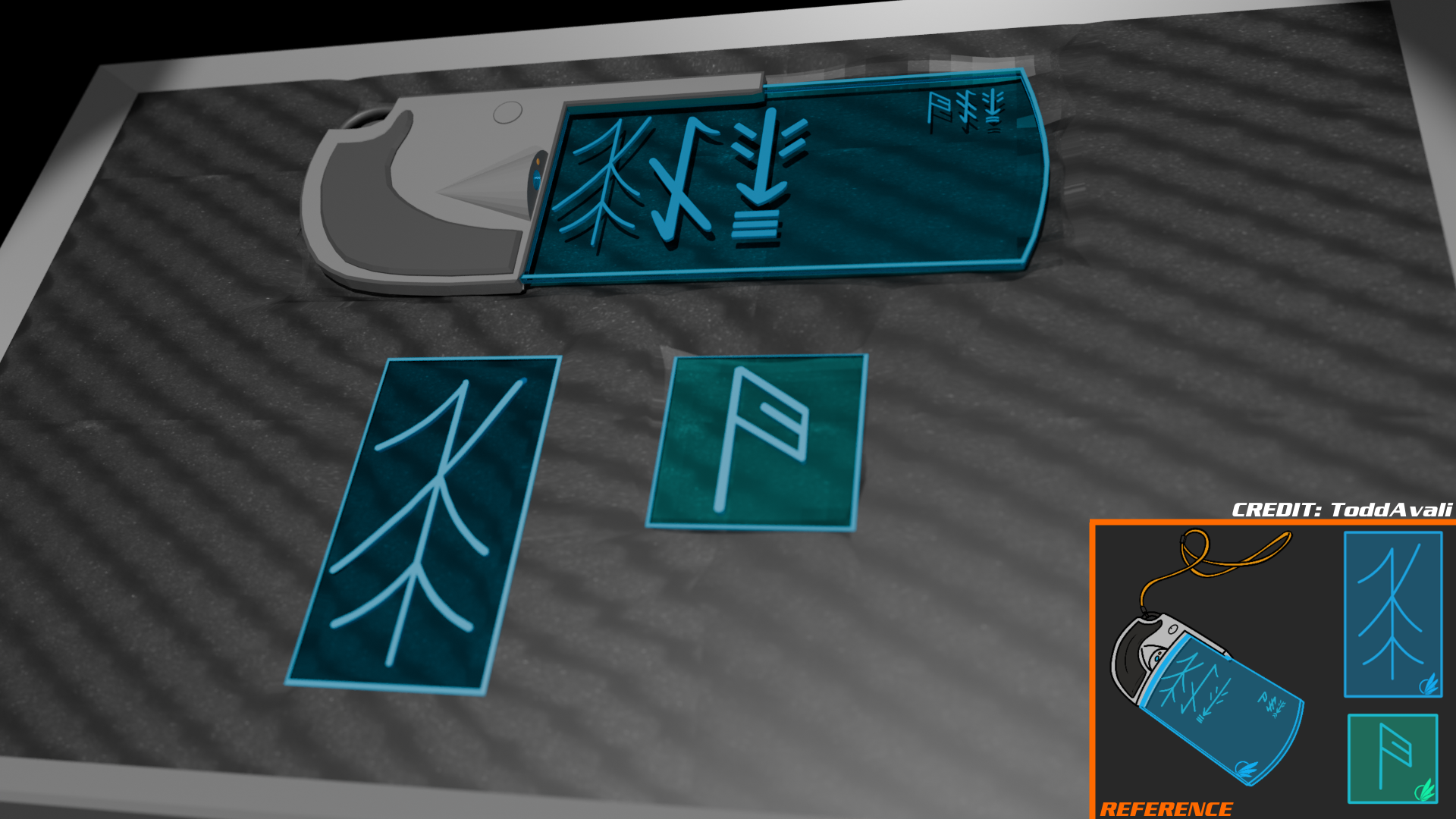 Attachment for asset