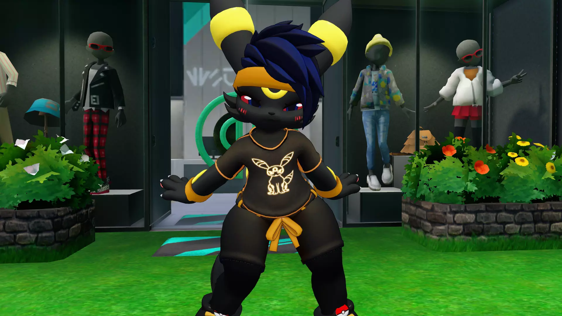 Nocturne - Kemono Umbreon (VRChat Furry Base/Avatar) | By TheRPGslayer ...