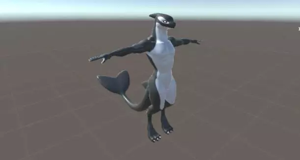 Make a splash with your new friend, this Hungry Orca avatar