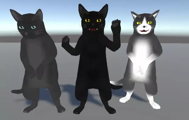 VRChat assumption cat avatar | By whoopidin | VRCArena