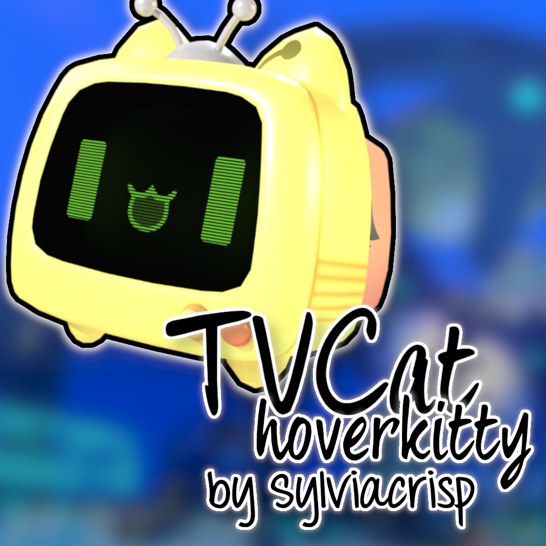 TVCat Hoverkitty Avatar [VRCHAT] | By SylviaCrisp | VRCArena