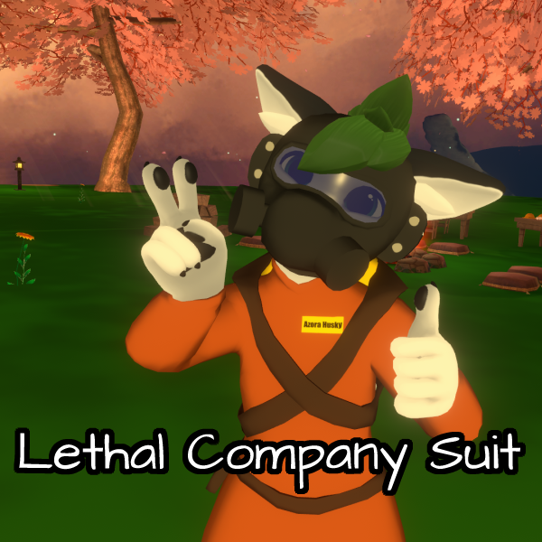 Lethal Company Suit for MiniCanine VRChat | By Azora Husky | VRCArena